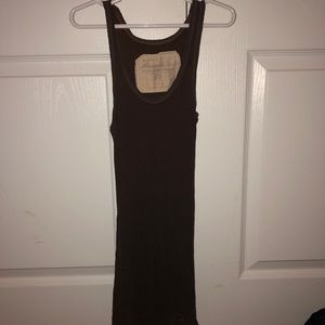 Abercrombie & Fitch Brown Tank Top (XS)